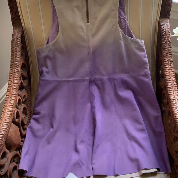 FP GOAT LEATHER SUEDE MOON BEAM MINI DRESS SZ S - Picture 16 of 16